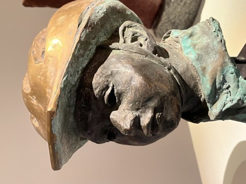 Skulptur på Lofta Café