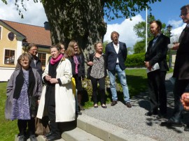 Skulptörförbundet 40 år - bilder från invigningen Görvälns slottspark 2015