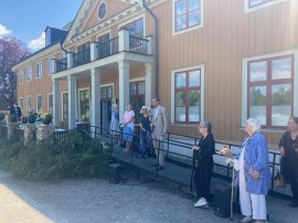 Skulptur på Ekebyhovs slott