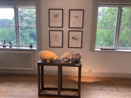 Skulptur på Ekebyhovs slott