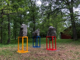 Skulptur på Löfstad Slott - Sommaren 2019